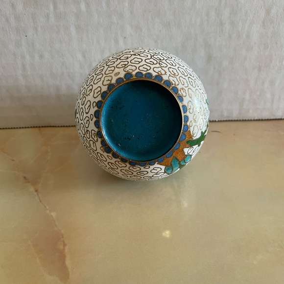 Cloisonne Vase - Picture 4 of 4